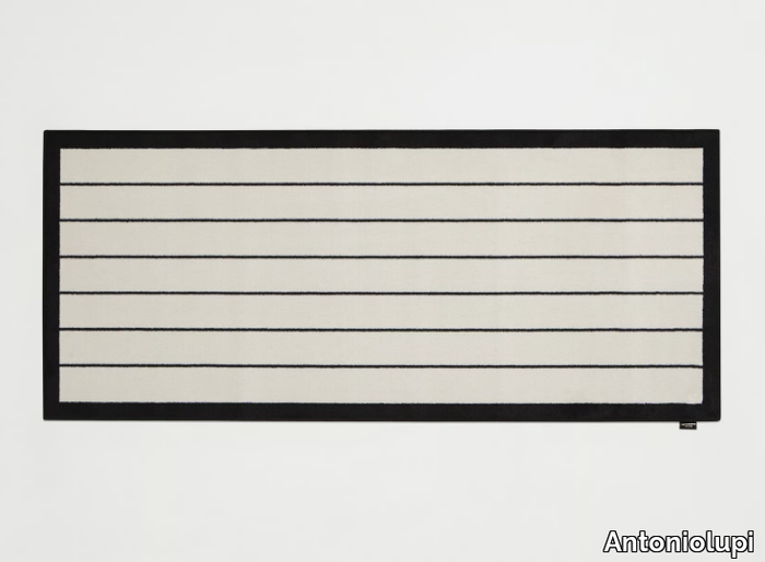 TRAMATO TR440 - Rectangular striped velvet rug _ Antoniolupi