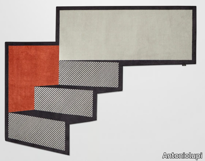 VOLUMI VL667 - Polyamide rug with geometric shapes _ Antoniolupi