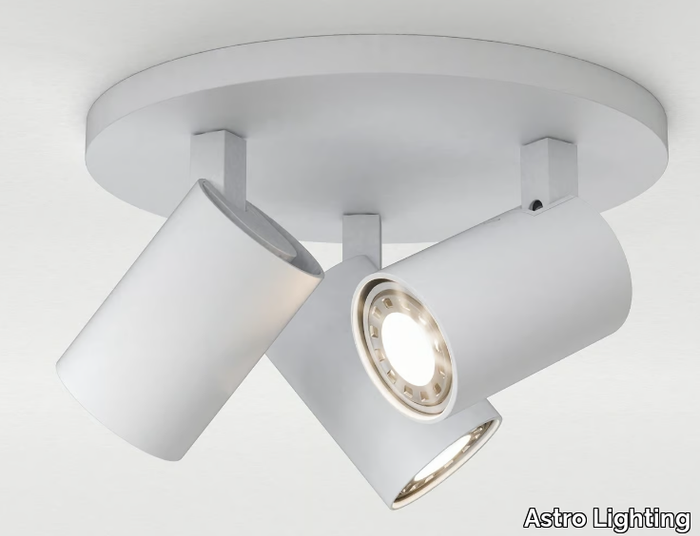 ASCOLI TRIPLE ROUND - Multiple adjustable metal spotlight _ Astro Lighting