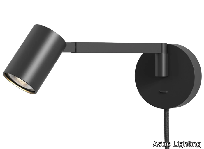 ASCOLI SWING PLUG IN - Adjustable wall-mounted LED steel spotlight _ Astro Lighting