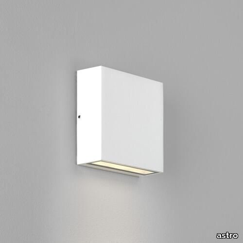 Elis Single LED Textured White