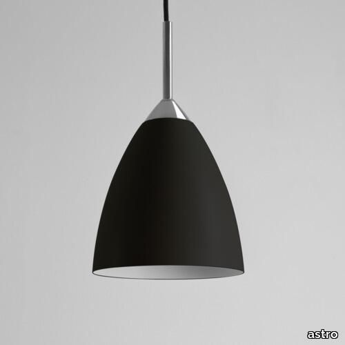 Joel Pendant 170 Matt Black