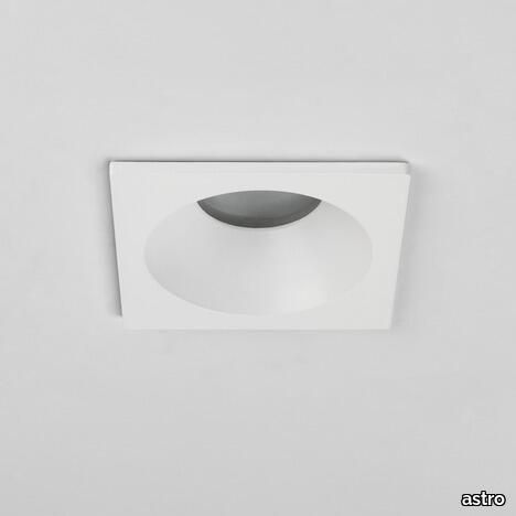 Minima Square Fixed IP65 Matt White