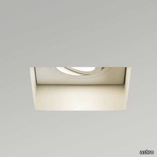 Trimless Square Adjustable Matt White