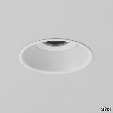 Minima Round IP65 Fire-Rated LED Matt White