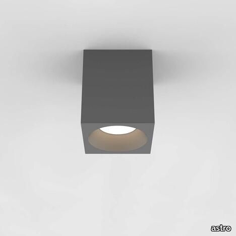 Kos Square 140 LED Textured Grey