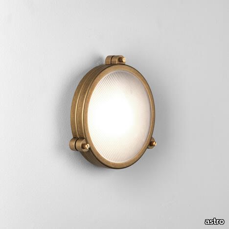 Malibu Round Solid Brass