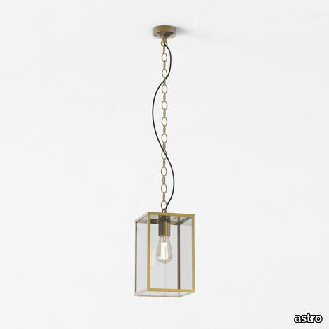 Homefield Pendant 240 Natural Brass