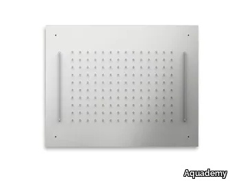 H2O 50X40 RAIN&2FALL - Rectangular ceiling mounted stainless steel overhead shower _ Aquademy