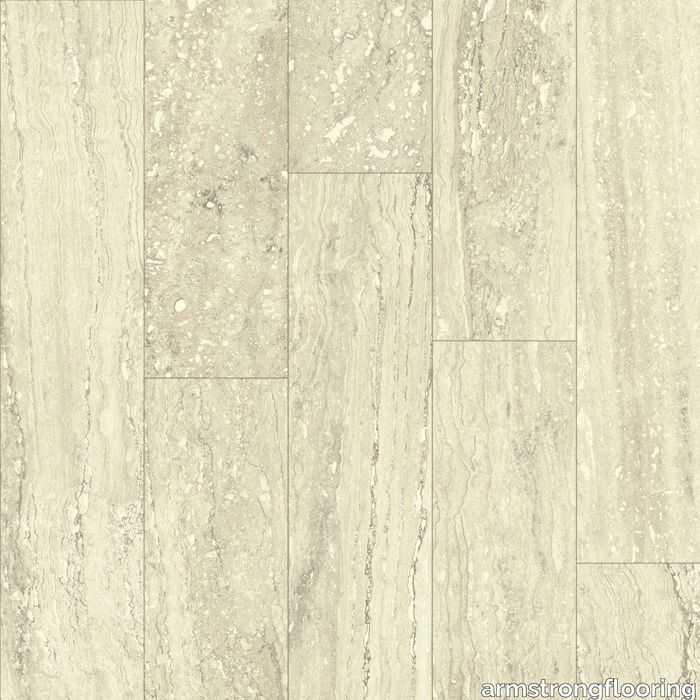 CushionStep | B3043Mineral Travertine Vinyl Sheet - Oyster