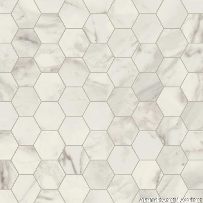 FlexStep Value Plus | G2594Venetian Marble Vinyl Sheet - Alabaster