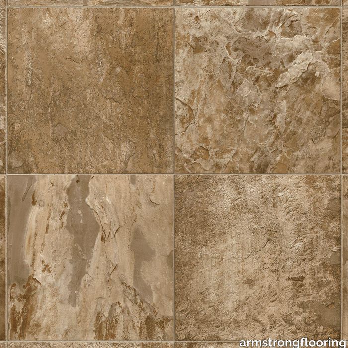 FlexStep Value Plus | G2493Saratoga Stone Vinyl Sheet - Antique Bronze