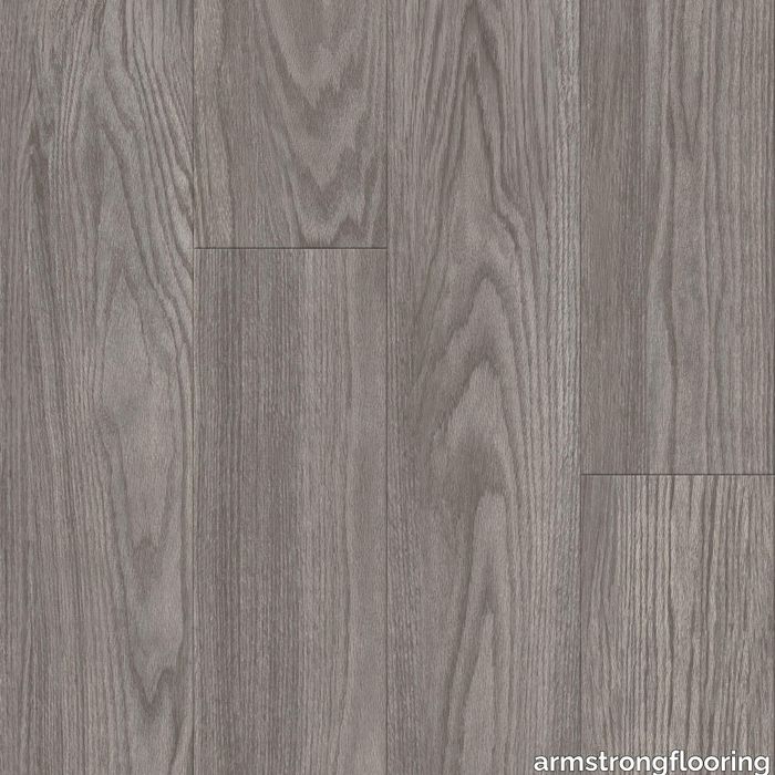 American Charm 6 | U5018Milford Oak Luxury Vinyl Tile - Solitary Gray