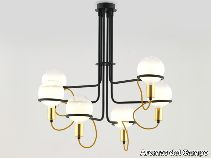 GHOST - LED metal chandelier _ Aromas del Campo