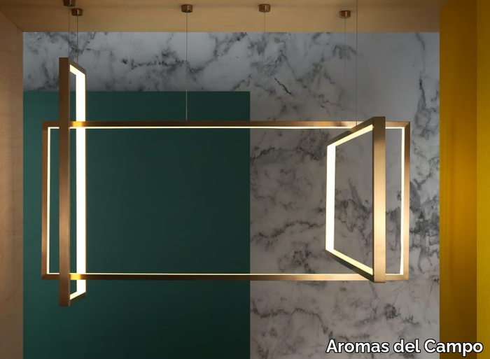 FRAME - LED metal pendant lamp _ Aromas del Campo