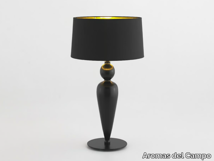 LACE - Wooden table lamp with fixed arm _ Aromas del Campo