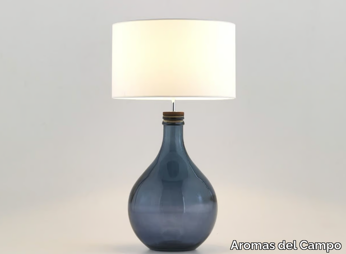 SAM - Recycled glass table lamp _ Aromas del Campo