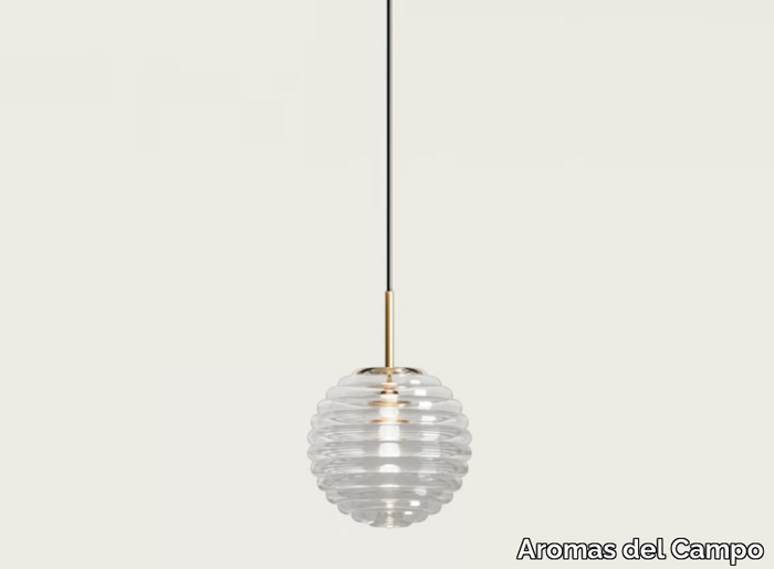 DOUL - LED glass pendant lamp with dimmer _ Aromas del Campo