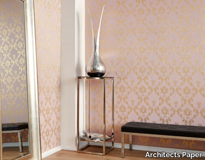 306581 - 306586 - Damask metallic effect wallpaper _ Architects Paper