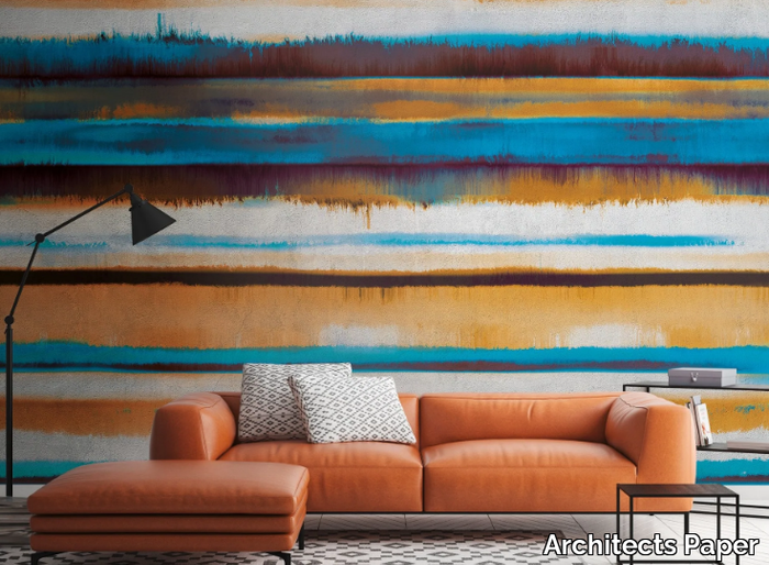 HORIZONTAL - Fire retardant Digital printing vinyl wallpaper _ Architects Paper