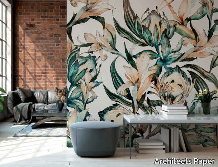 LILIACEOUS PLANTS - Digital printing vinyl wallpaper _ Architects Paper