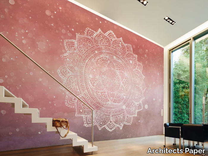 MANDALA ARTWORK - Washable nonwoven wallpaper _ Architects Paper