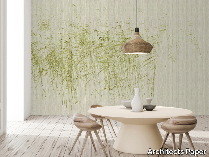 AT THE POND - Ecological washable nonwoven wallpaper _ Architects Paper