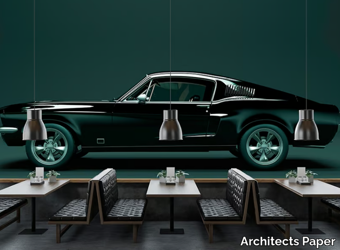 MUSTANG - Washable Digital printing wallpaper _ Architects Paper