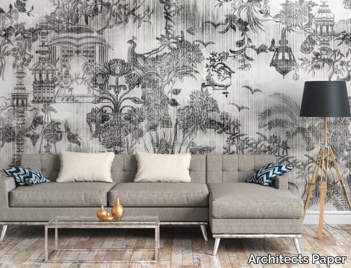 TOILE DE JOUY II - Digital printing vinyl wallpaper _ Architects Paper