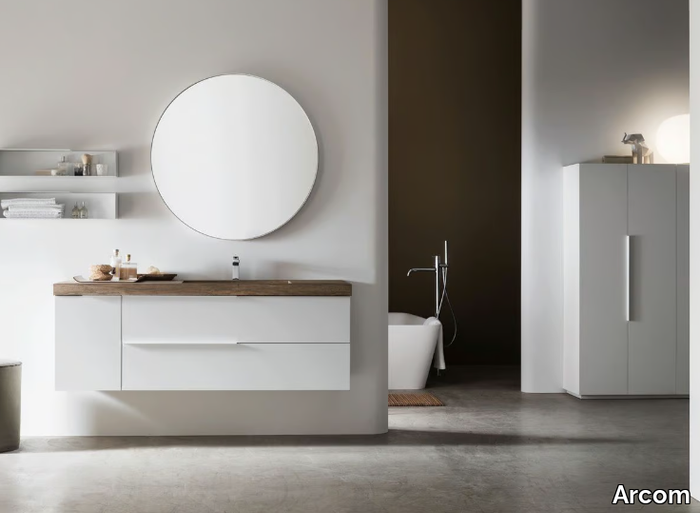 POLLOCK - COMPOSIZIONE 64 - Modular bathroom system _ Arcom