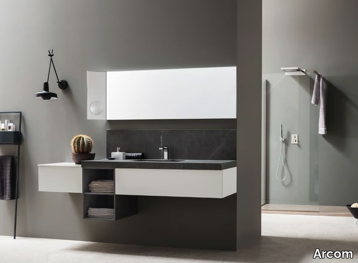 POLLOCK - COMPOSIZIONE 67 - Modular bathroom system _ Arcom