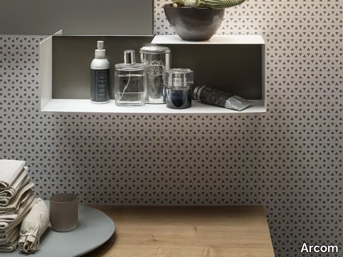 Wallpaper - Bathroom wallpaper _ Arcom