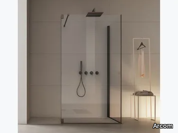 S6 - Rectangular corner Walk in shower _ Arcom