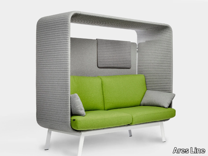 PRIVÈE - Acoustic fabric office booth _ Ares Line