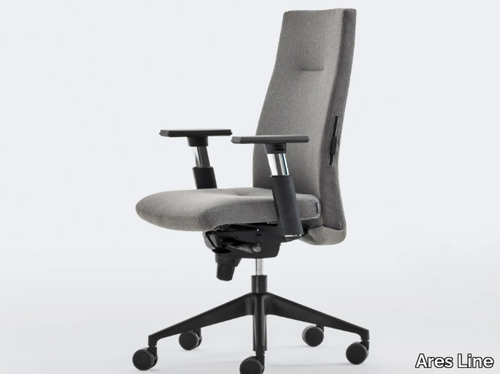 TRENDY - Swivel office chair with armrests _ Ares Line