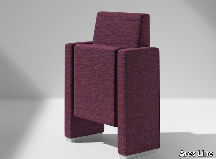 V9.9 - Auditorium seats with writing tablet _ Ares Line