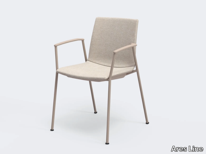 AIRA - Upholstered chair with armrests _ Ares Line