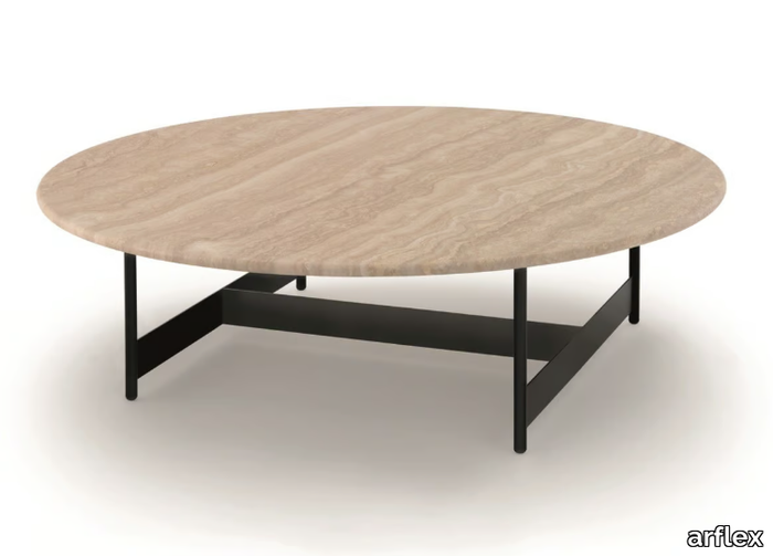 TOKIO - Round marble coffee table _ arflex