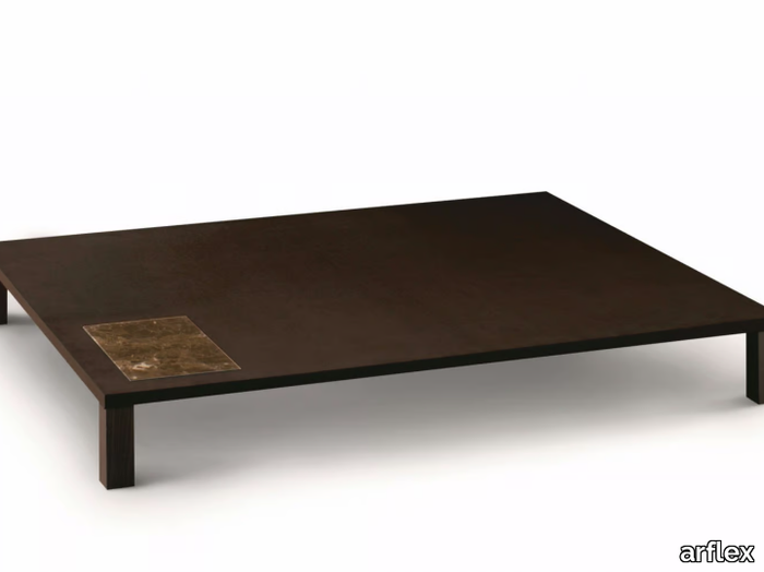 BONSAI - Low rectangular wooden coffee table _ arflex