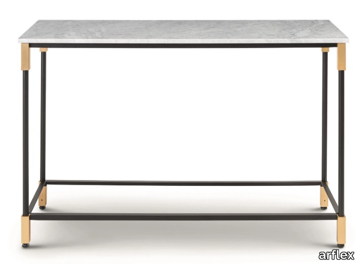 MATCH - Rectangular marble console table _ arflex