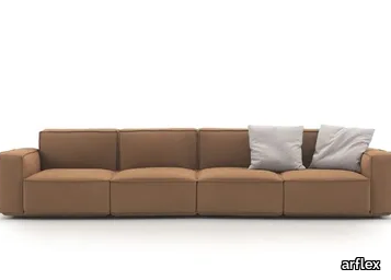 MARECHIARO - 4 seater leather sofa _ arflex