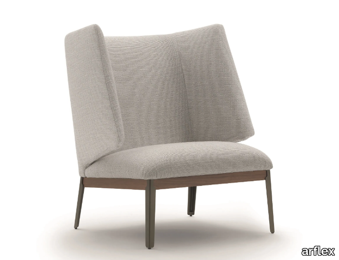 HUG HIGH - Fabric armchair high-back _ arflex