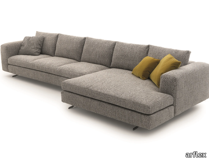 LEE SYSTEM - Sectional fabric sofa _ arflex