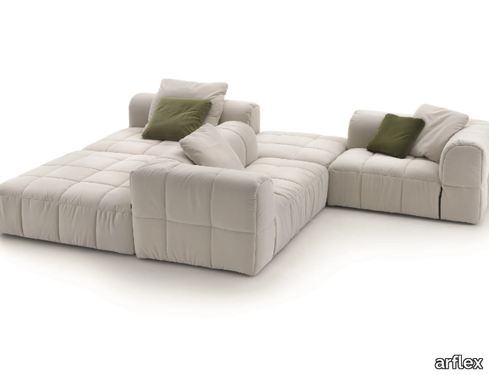 STRIPS SYSTEM - Modular fabric sofa _ arflex