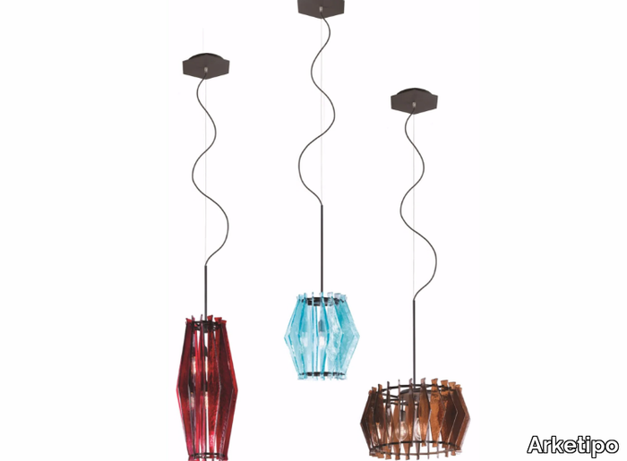 OOMPA-LOOMPA - Glass pendant lamp _ Arketipo