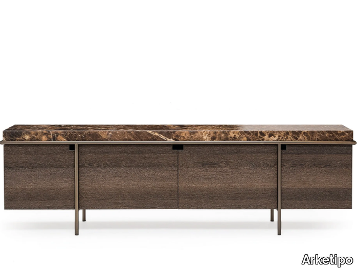 AURA - Sideboard with doors _ Arketipo