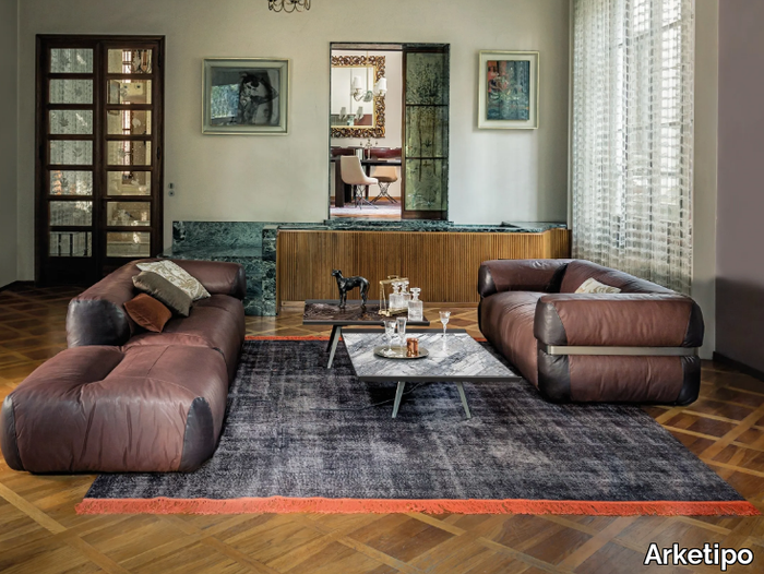LOTUS - Sectional fabric sofa _ Arketipo