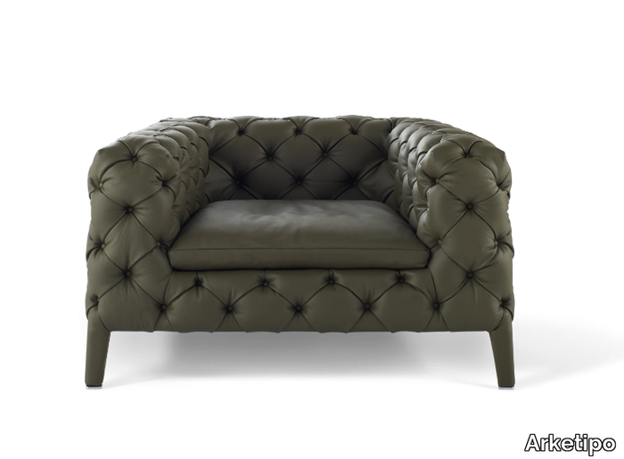 WINDSOR - Tufted armchair _ Arketipo