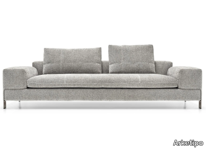 BROWN SUGAR - Fabric sofa _ Arketipo