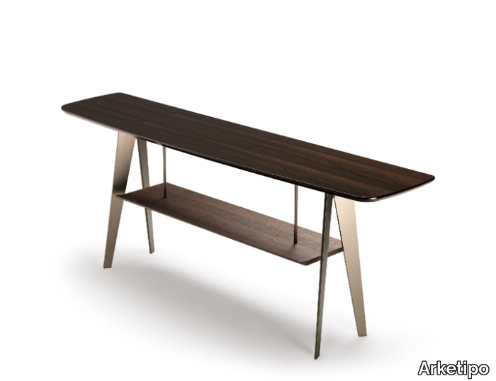 DOWNTOWN - Rectangular Sucupira console table _ Arketipo